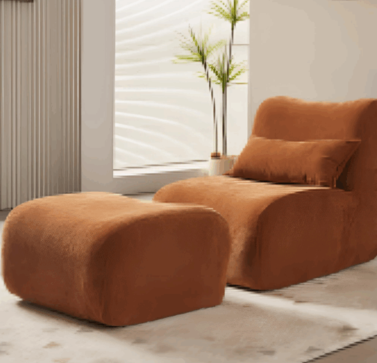 Wholesale warehouse showing bulk orders of patio furniture ready for shipment