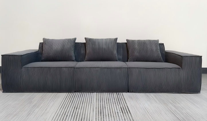 Stacked wholesale outdoor seating ready for bulk shipment