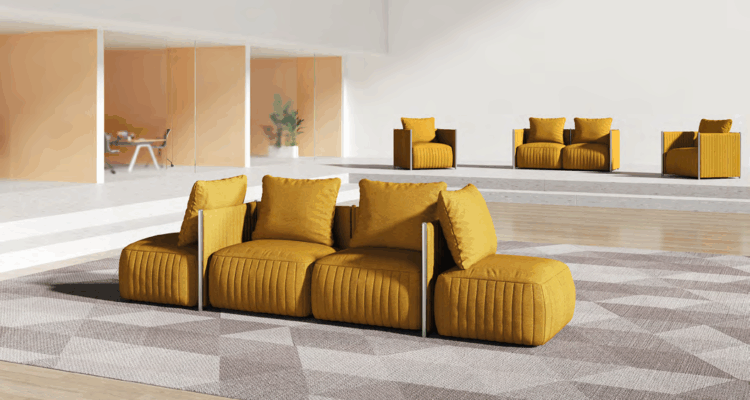 Modular office systems for collaborative work environments
