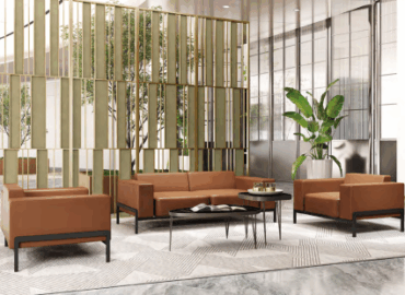 Modern patio furniture showroom for wholesale buyers