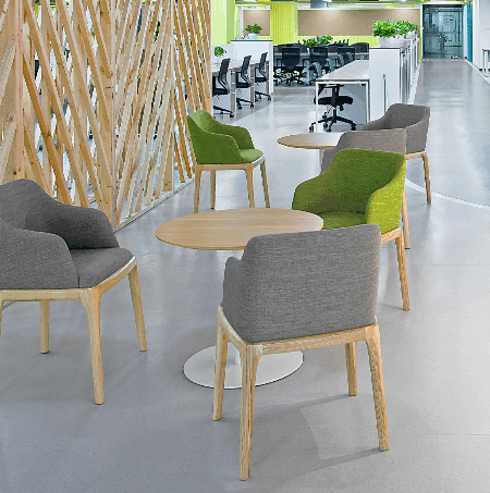 Stackable aluminum restaurant chairs for efficient storage.
