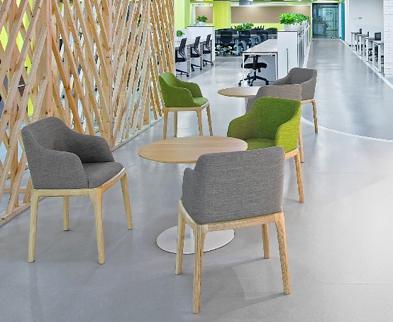 Stackable outdoor lounge chairs for commercial storage