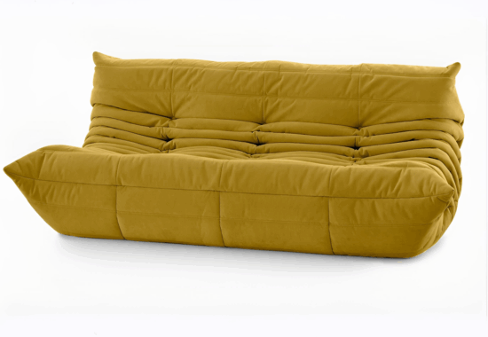 Modern commercial patio furniture set in a Canadian outdoor setting