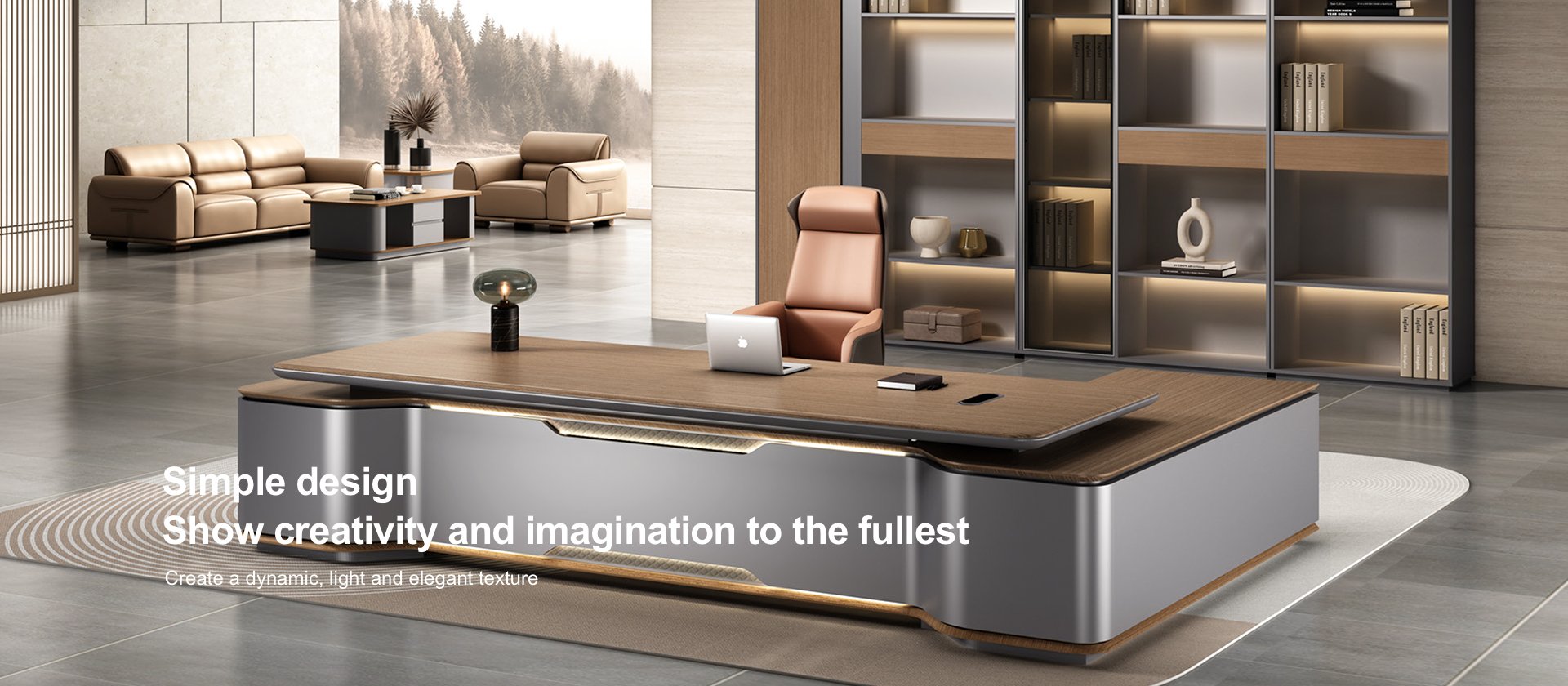 Comparison of different office furniture wholesale materials and finishes