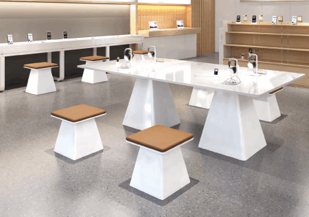 B2B warehouse showing bulk shipments of hospitality garden furniture