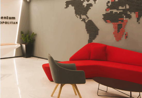 Wholesale ergonomic office desks and chairs in a Canadian warehouse