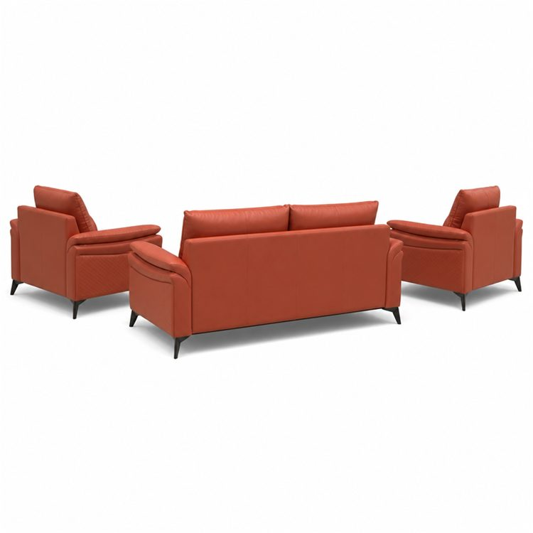 Contemporary Sofa for Office Reception Waiting Leather Lobby Visitor Leaving Room Leisure Sofas Art Minimalist Business Rec