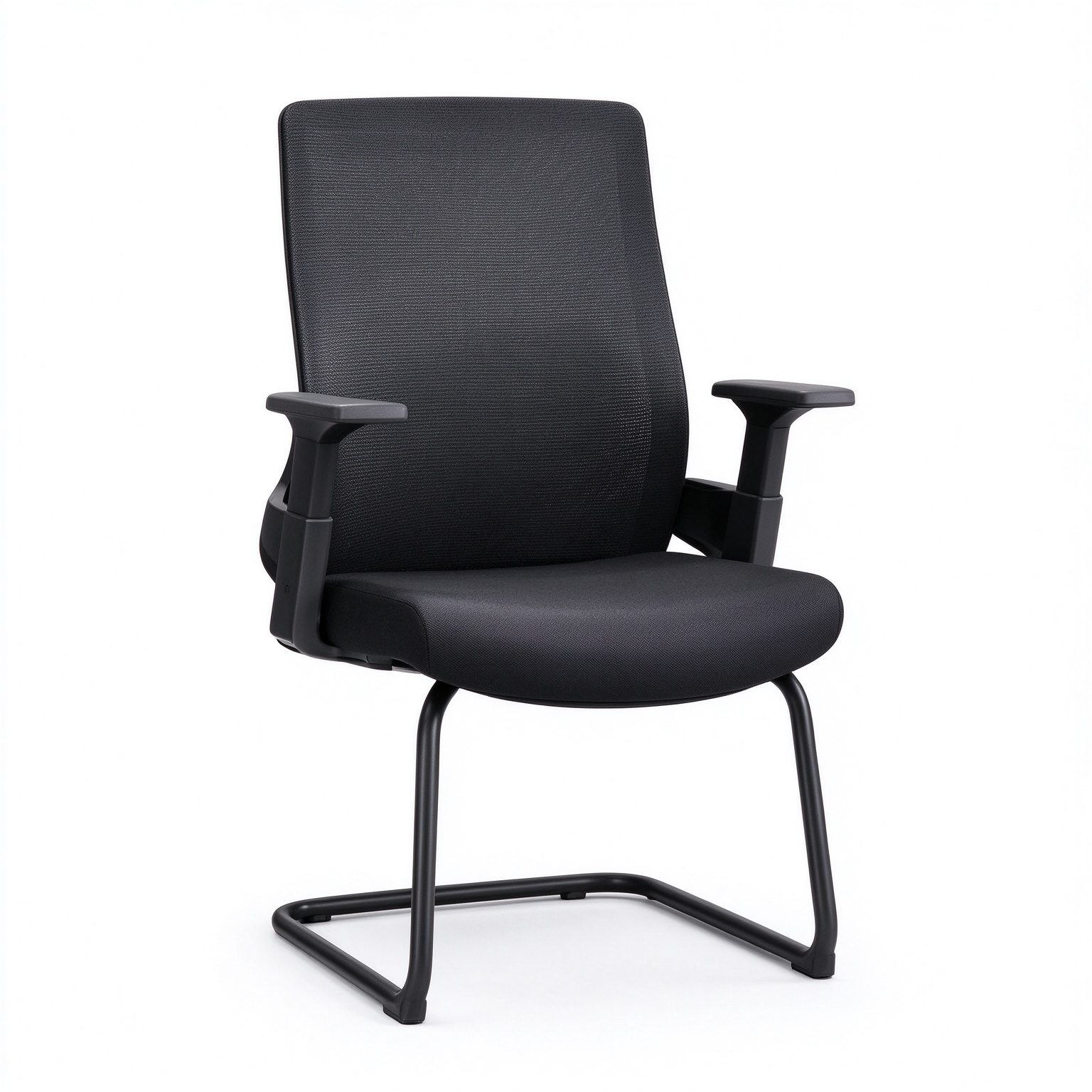 Hot Selling Office Furniture Bow Shape Mid Back Premium Black Ergonomic Mesh Executive Office for Office Building