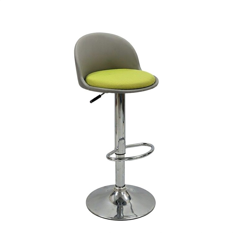Adjustable Bar Stool - Simple Luxury High Chair with Swivel & Backrest Custom Leather High Quality Stool