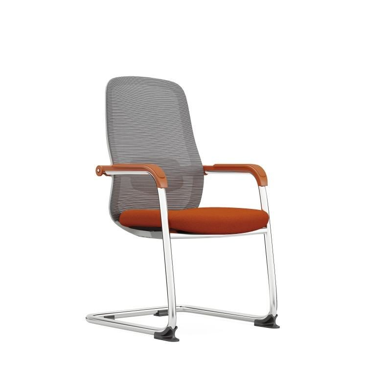 2026 Low Price Executive Mesh Chair Cantilever Base Comfortable Fabric Ergonomic Office Hotel Training Visitor Meeting Chair