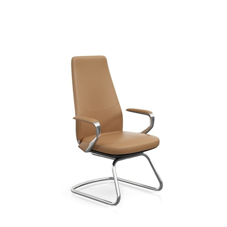 Modern Grey Lift Chair Black Ergonomic Conference Chair with Armrests