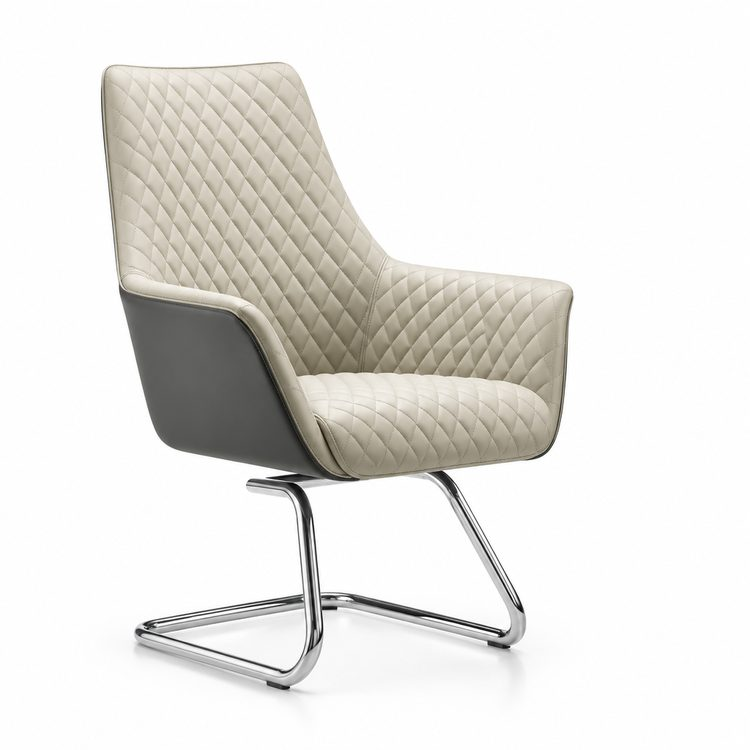 Contemporary Design Office Furniture Synthetic Leather Boss Desk Chair with Reclining Massage Feature