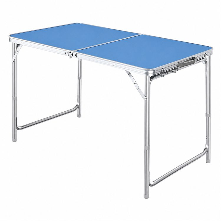 Factory Direct Outdoor Aluminum Folding Table Adjustable Legs for Picnic Garden Portable Folding Table