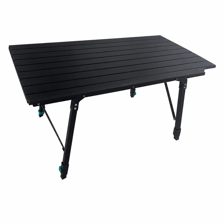 Custom Egg Roll Camping Table Foldable Portable Fold Away Picnic Tables Adjustable Height Dining Table
