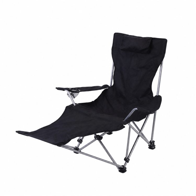 Modern Portable Folding Beach Chair Iron Frame Heavy Duty Oxford Fabric for Outdoor Camping Picnic Garden Beach Use