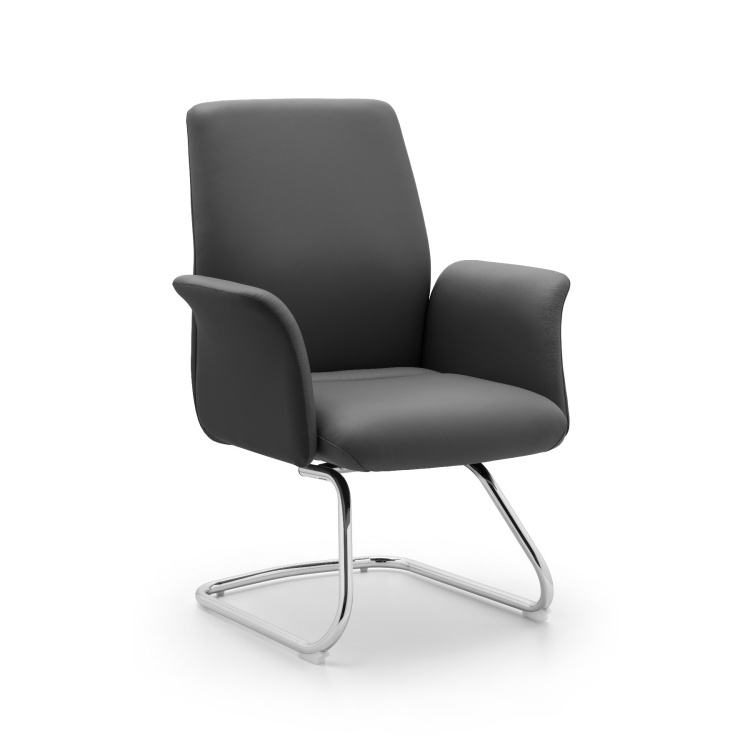 High Back Executive Swivel Mesh Chair Contemporary Design Adjustable Manager Office Chair PU Leather Fabric Factory Price