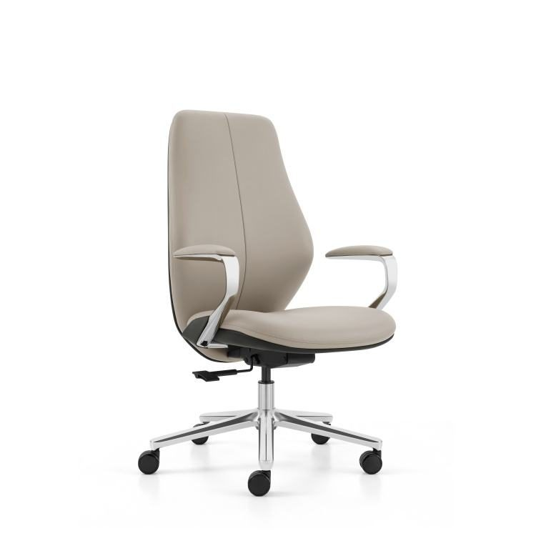 Commercial Luxurious Contemporary Ergonomic Executive Adjustable Height PU Leather Luxury boss Chair