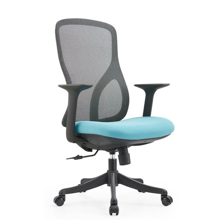 Comfortable Recliner Office Chair Contemporary Design Style Fabric Swivel Executive Ergonomic Chair with Mesh