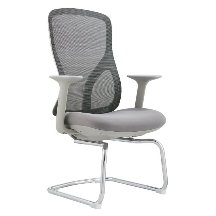 High Quality Modern Design Office Chair with Metal Base Nylon Material Economical Meeting Room Conference Chair