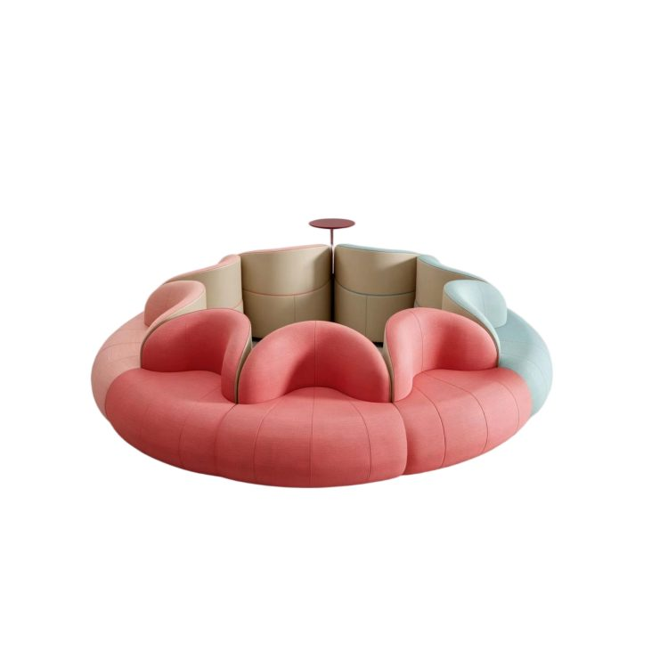Creative Combination Sofa Rest Area Reception Leisure Kindergarten Ring Shopping Mall Hall Clothing Store Waiting