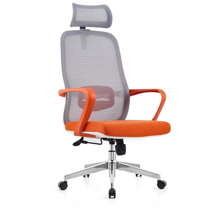 Modern Design Office Chair with Adjustable Headrest & Mesh Fabric Swivel Meeting Chair at an Price