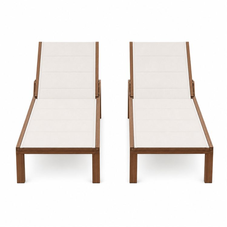 Commercial Hotel Swimming Pool Deck Furniture Patio Aluminum Chaise Lounge Chairs