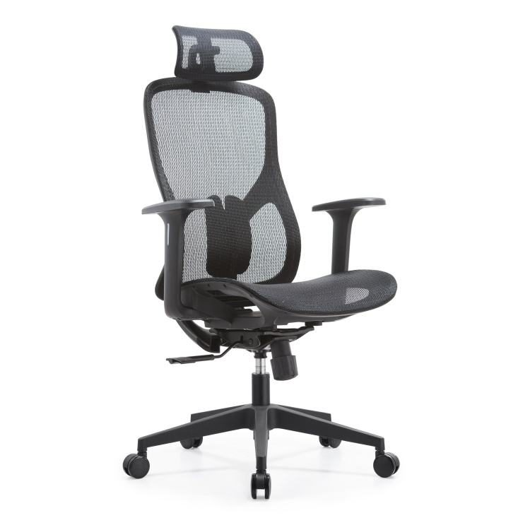 Upholstered Foam Seat Ergonomic Executive Recline Mesh Office Chair Computer Swivel Cheap Wholesale Revolve Meeting Office Chair