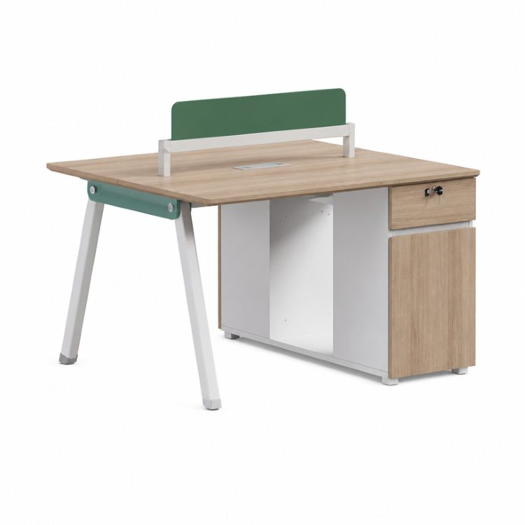 Best-Selling Premium Commercial Office Furniture Durable Wooden Employee Workstations Executive Desks Minimalist Face-to-Face