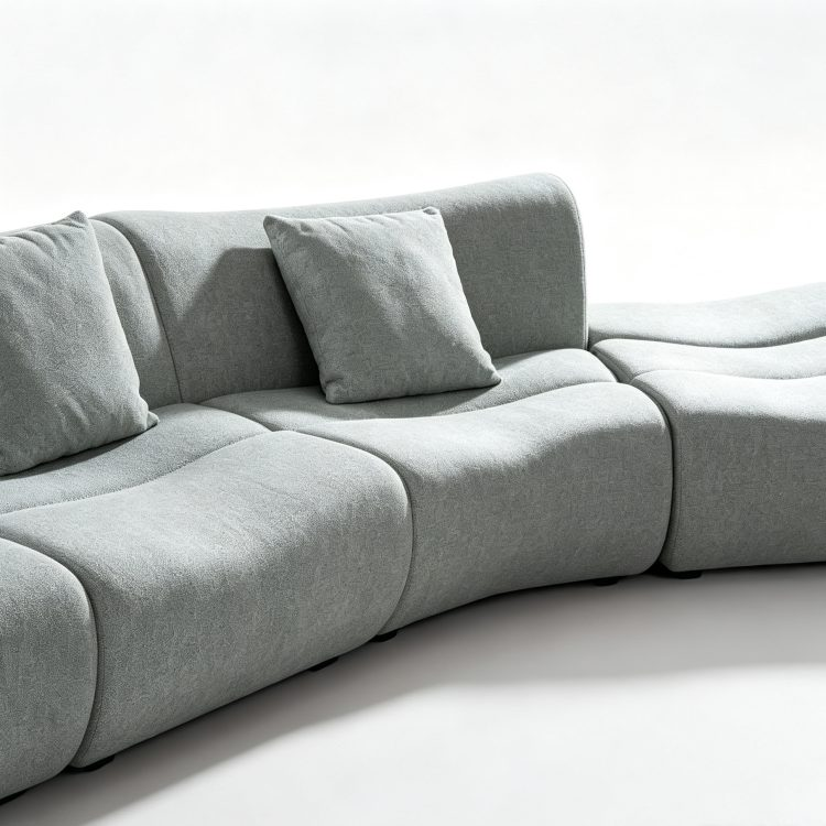 Premium Modular Sectional Sofa All Weather Fabric Customizable Garden Poolside Layout Family Gatherings