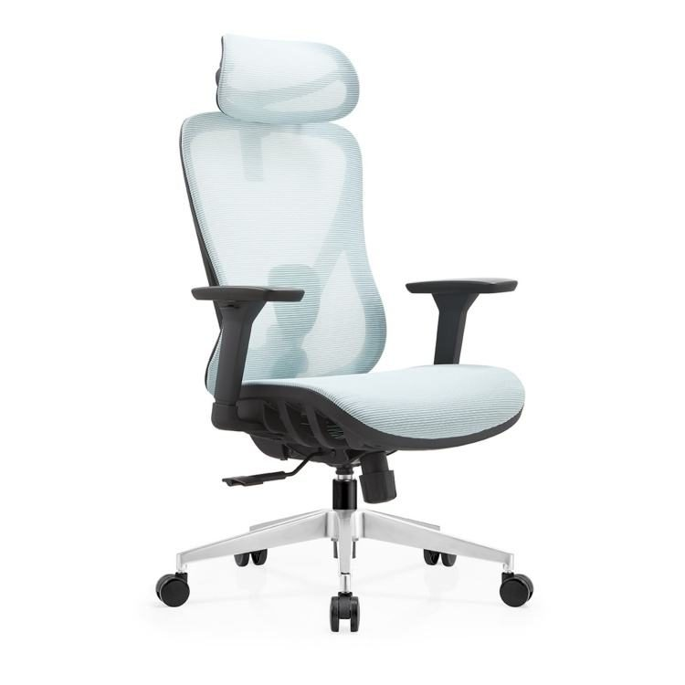 Modern Style Customized Upholstered Office Chair Multifunctional Mesh Material Rolling Comfortable Home Office Series