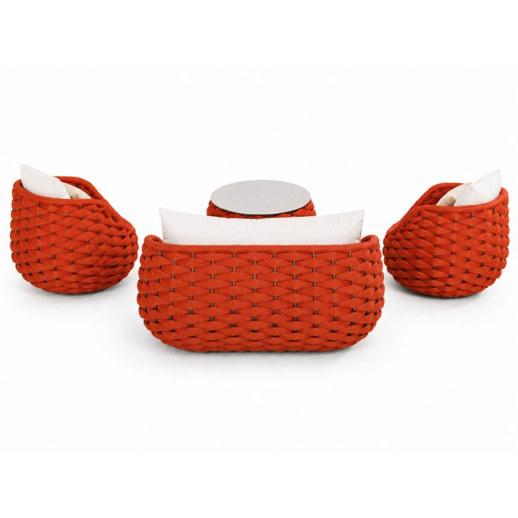 Favourite Woven Rope Outdoor Sofa Set Garden Furniture Rope Patio Furniture Outdoor Furniture Set Rope Sofa