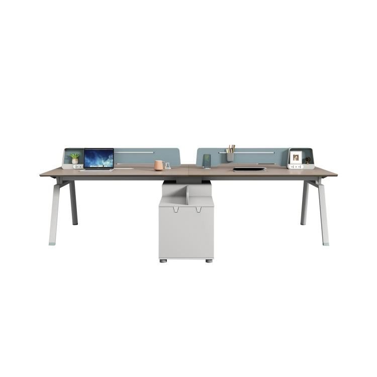 Modern Ergonomic Durable Fancy Wooden Work Station Computer Desk for Office and School Use
