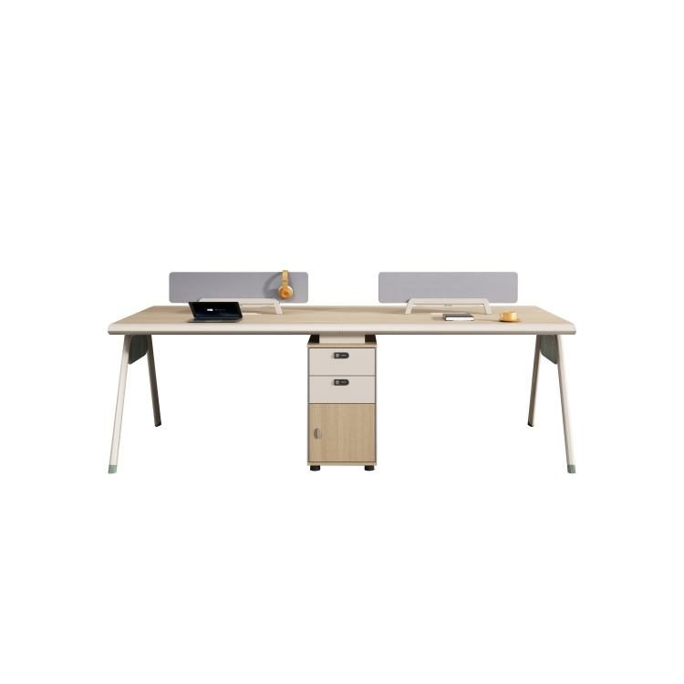 Hot Selling Booth Staff Desk Staff Simple Modern Staff Office Desk Chair Combination Computer Table