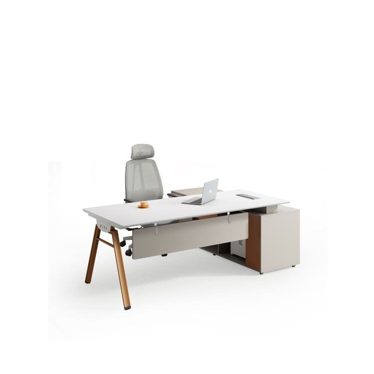 Factory Direct Sales Modern Open Work Space Modern Wooden Desk Panel Staff Desk