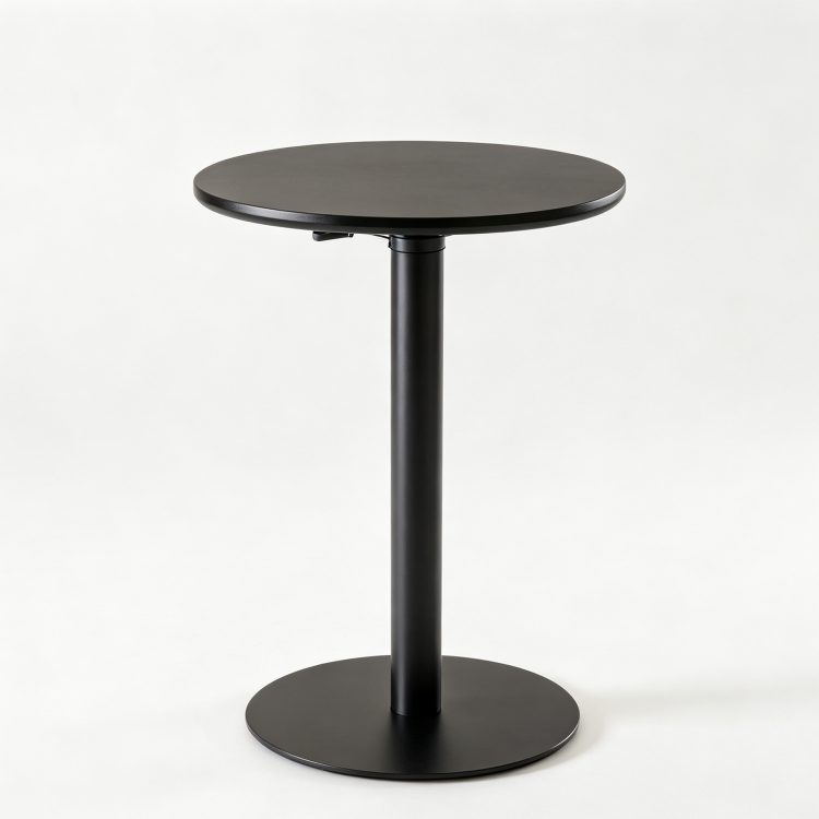 Rooftop Balcony Pub Furniture Bar Set Round Tall Tables and Bar Stools