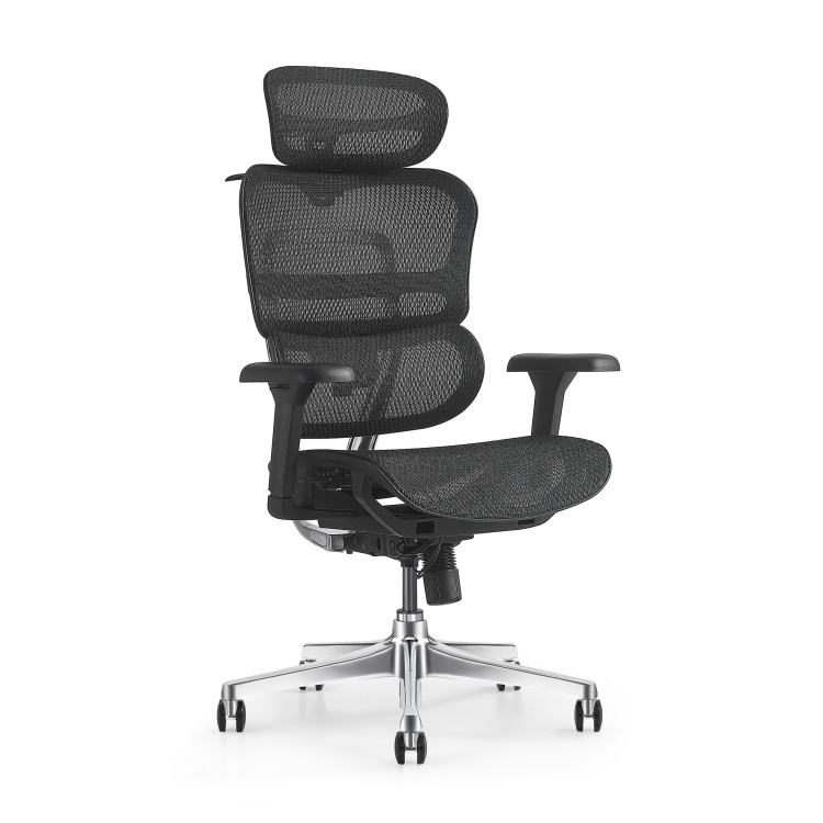 Modern Ergonomic Office Chair with Adjustable 4D Armrest and 5D Multifunctional Headrest-Home Office Furniture