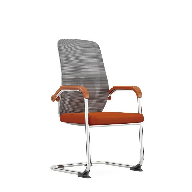 Modern Training Chair-PP Plus Glass Fiber Frame-High Density Cotton-Advanced Electroplating-Office Use Commercial Furniture