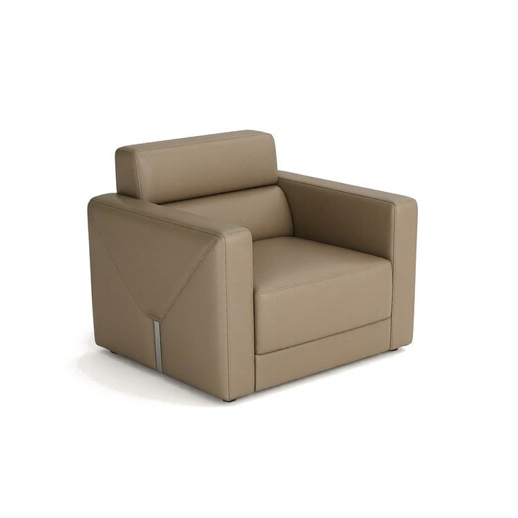 Office Sofa-High Quality Modern Nano Leather Square Modular Set with High Rebound Sponge for Home Office & Living Room