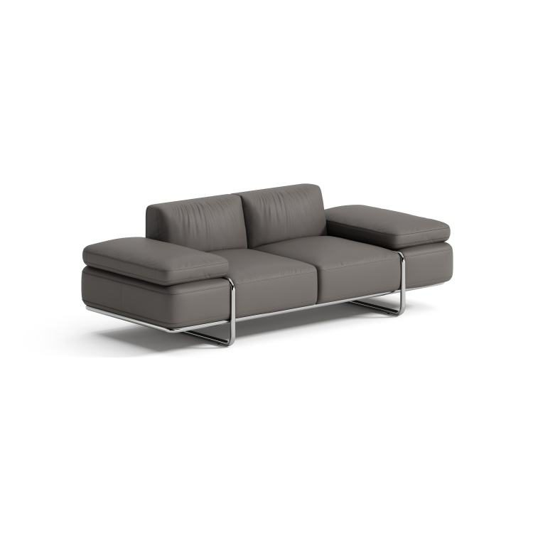 High-End Leather Office Sofa Set-Modern Design High Quality Wood Frame Living Room & Home Office Use