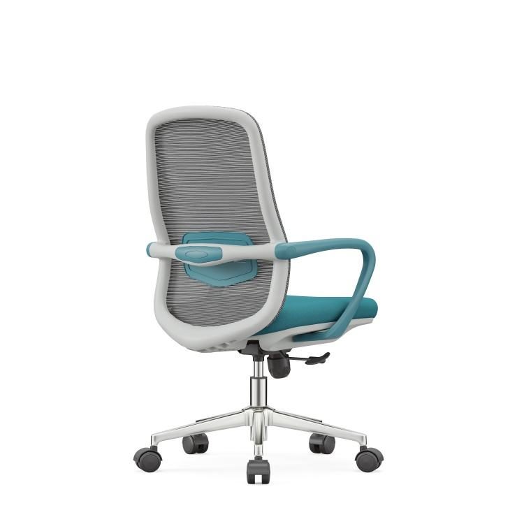 Cost-Effective Ergonomic Adjustable Revolving Modern Mesh Office Chair with PP Material
