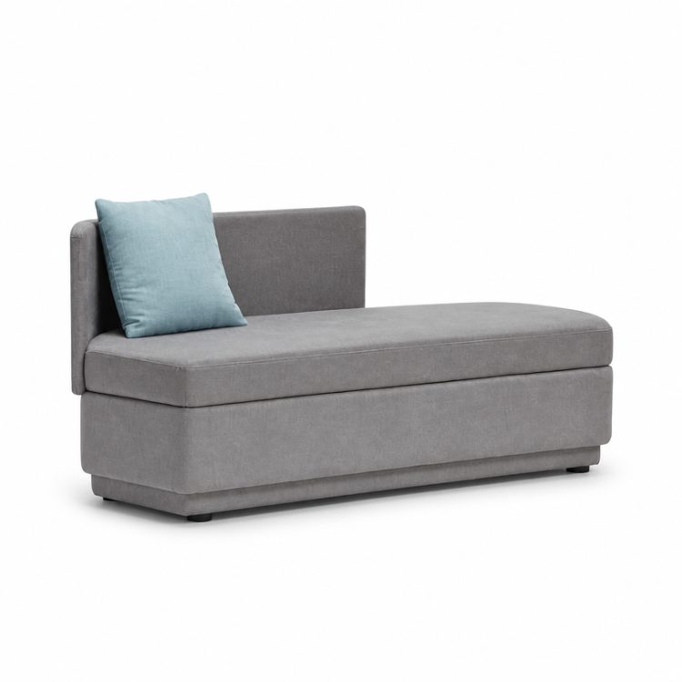 Nordic Curved One Seat Sofa Simple Modern Living Room Small Apartment Minimalist Cream Style Villa Beauty Salon Reception