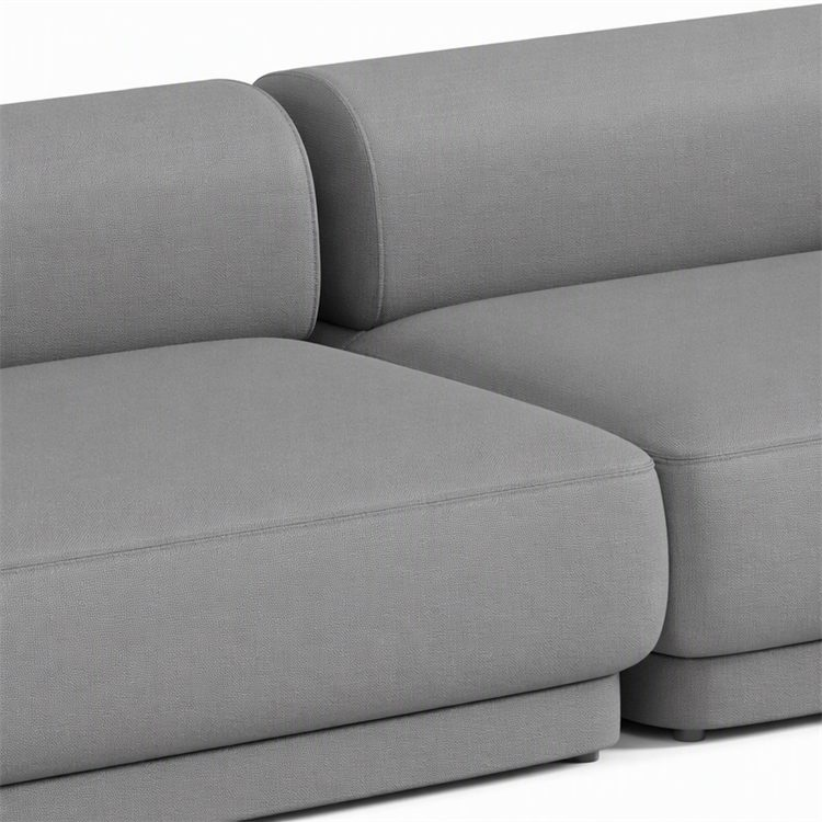 High Quality Italian Luxury Sofa Factory Vintage Design Bolster Style Backrest Couch Modern Fashion Combination Sectional Sofa