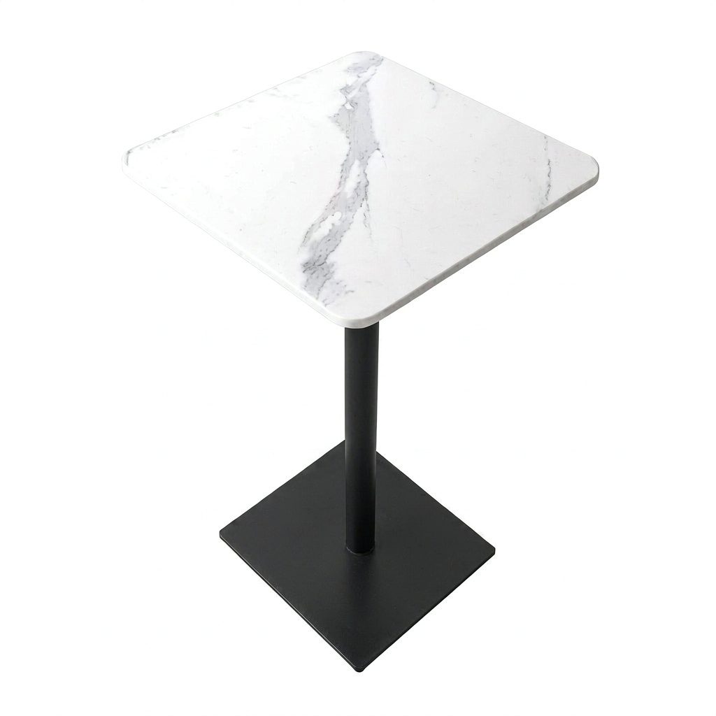 Factory Wholesale Custom Restaurant Fast Food Square Round Table Restaurant Table