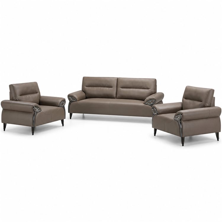Sleepable Office Sofa Ecological Minimalist Business Meeting Guest Sailing Boat Office Sofa Coffee Table Set