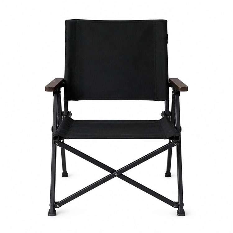 Outdoor Home Foldable Portable Folding Chair-Kermit-Style Carbon Steel Outdoor Furniture for Camping Beach Fishing Gatherings