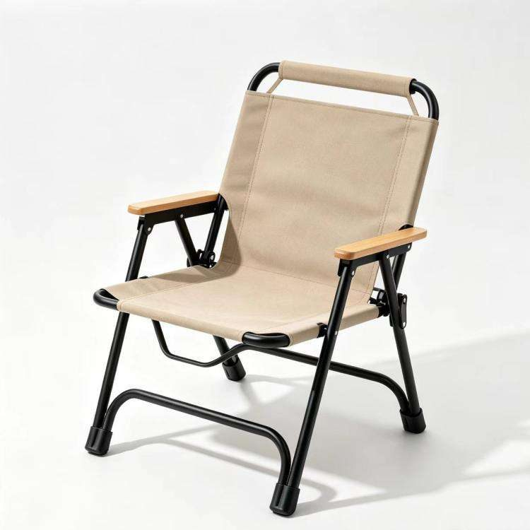Custom 600D Oxford Modern Iron Portable Hiking Travel Picnic Kermit Armchair Outdoor Furniture Fishing Beach Folding Camping