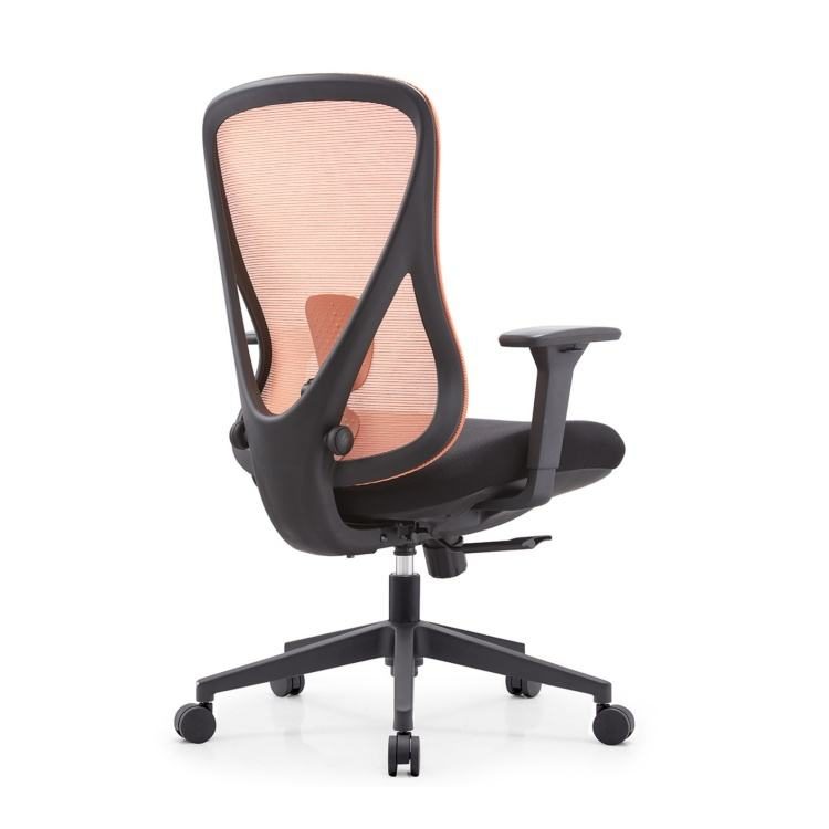 Modern Simple High Quality Comfortable Swivel Mid Back Mesh Back Computer Ergonomic Office Chair Office Desk and Chair Set