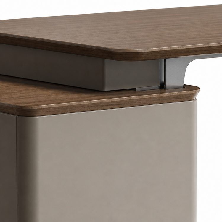 Modern Director Office Desk Furniture Easy Assembly and Durable Economically Searched