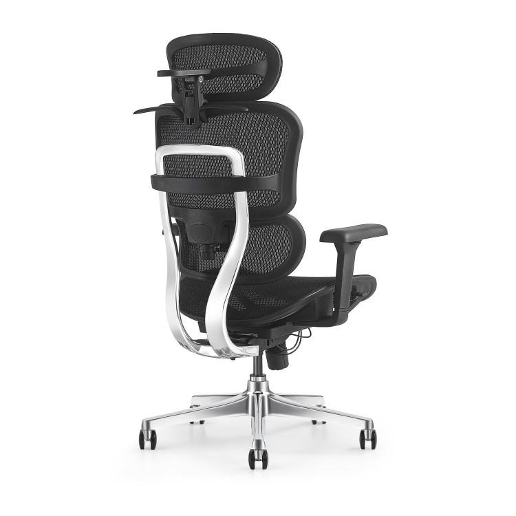 Modern Ergonomic Office Chair with Adjustable 4D Armrest and 5D Multifunctional Headrest-Home Office Furniture
