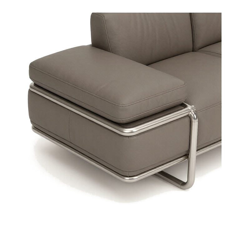 High-End Leather Office Sofa Set-Modern Design High Quality Wood Frame Living Room & Home Office Use